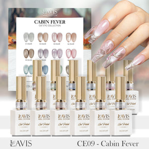 LAVIS 9D Cat Eyes CE9 (Ver2) - Gel Polish 0.5 oz - Cabin Fever Collection