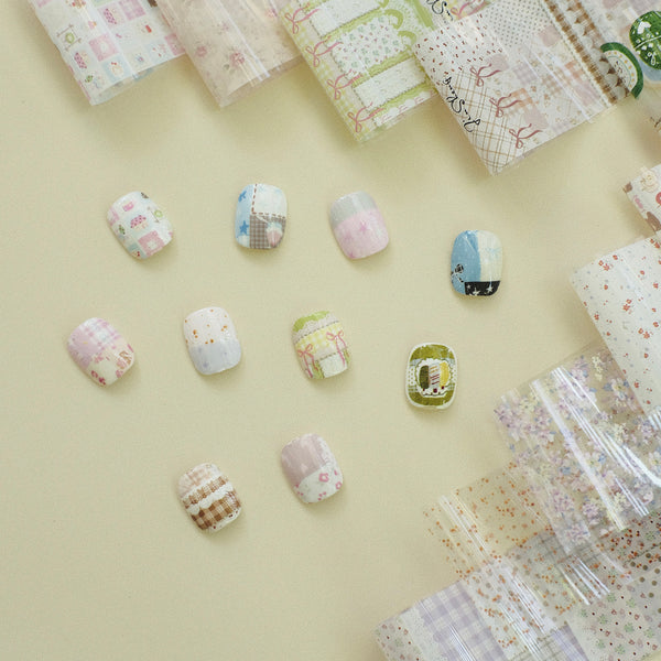 Nail Foil - Spring Flower & Pattern M364