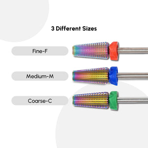 Carbide 5in1 Drill Bit Multicolor