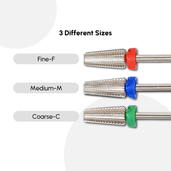 Carbide 5in1 Drill Bit Silver
