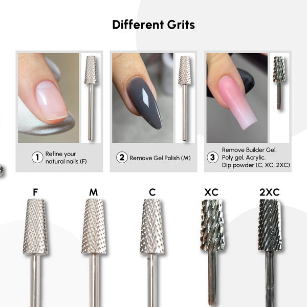 Carbide Large Barrel Tapered Drill Bit