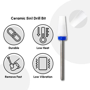 Ceramic 5in1 Drill Bit