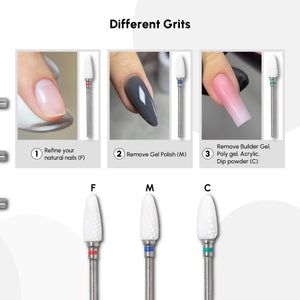 Ceramic Flame Drill Bit