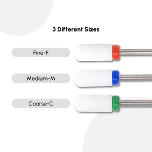 Ceramic Large Barrel Smooth Top Safety Bit