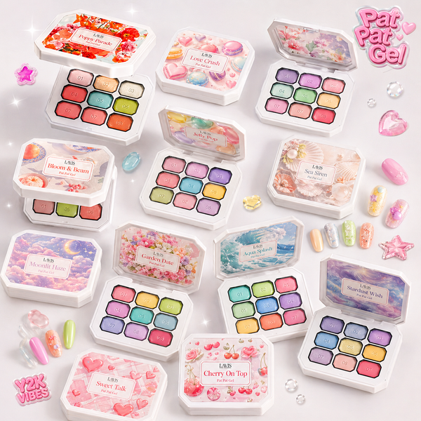 Pat Pat Gel SOLID P1-P12 — 10 Boxes