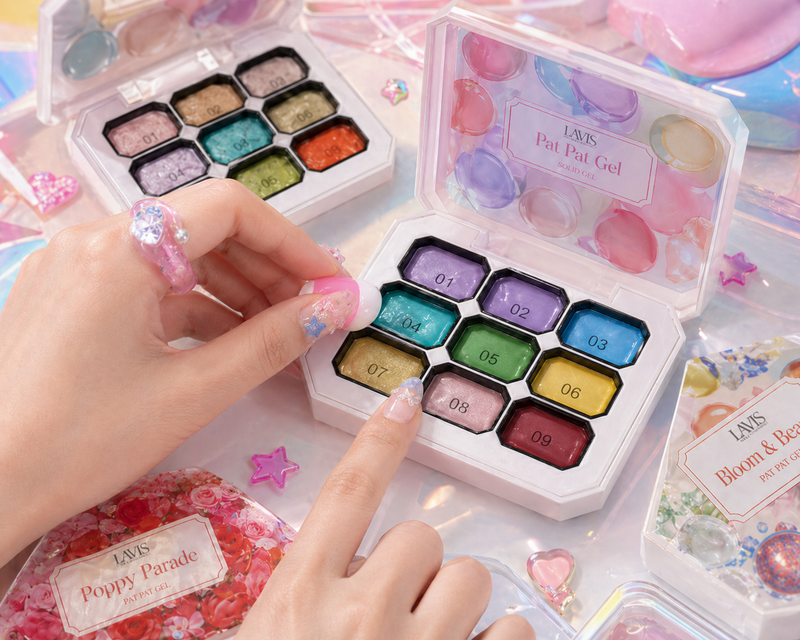 Pat Pat Gel SOLID P1-P12 — 10 Boxes
