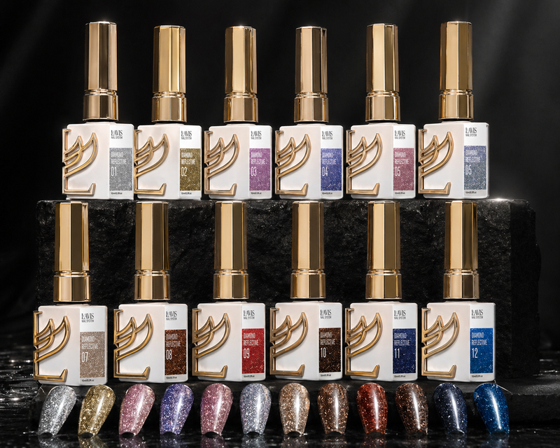 Reflective Gel — 12 Color Fullset