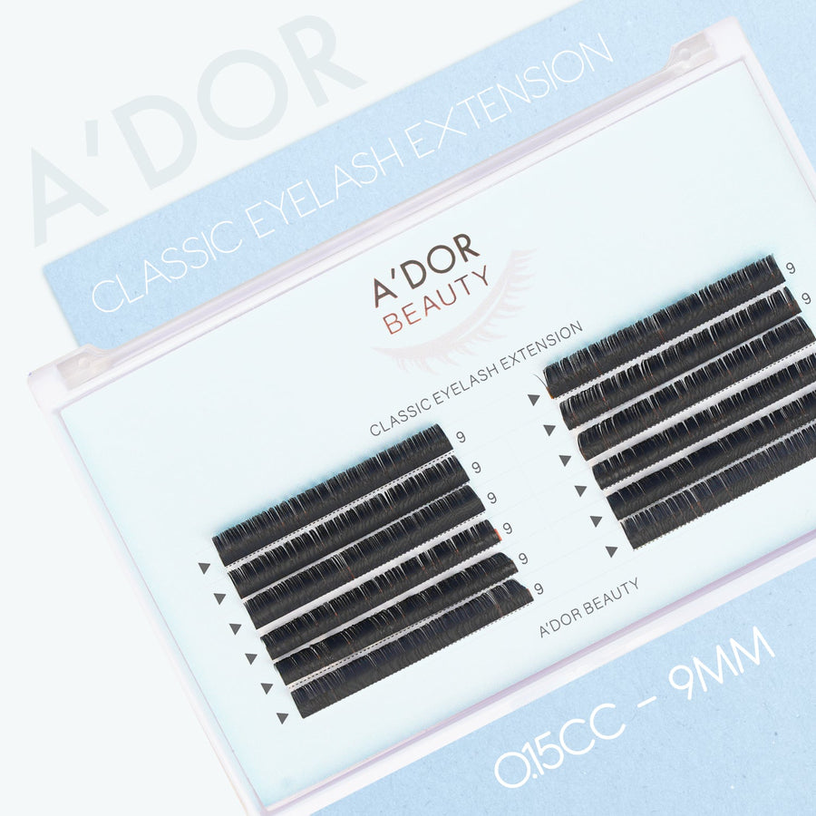 A’dor Beauty Classic Eyelash Extension 0.15CC - 9MM