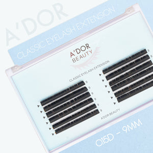 A’dor Beauty Classic Eyelash Extension 0.15D - 9MM