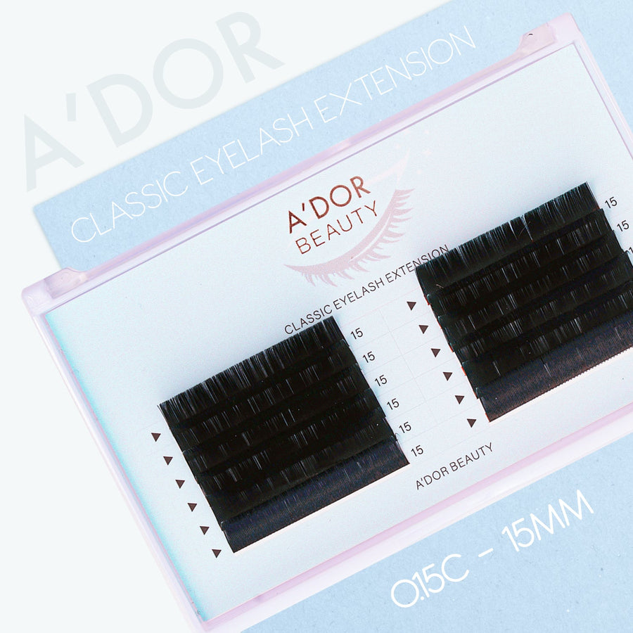 A’dor Beauty Classic Eyelash Extension 0.15C - 15MM