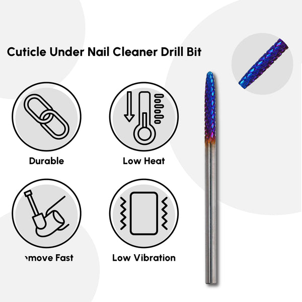 Cuticle Under Nail Cleaner Drill Bit