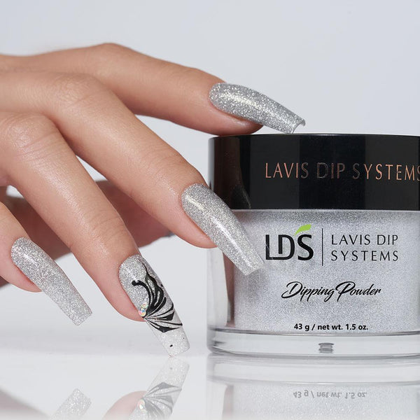 LDS Dipping Powder Nail - 165 Silver Fog