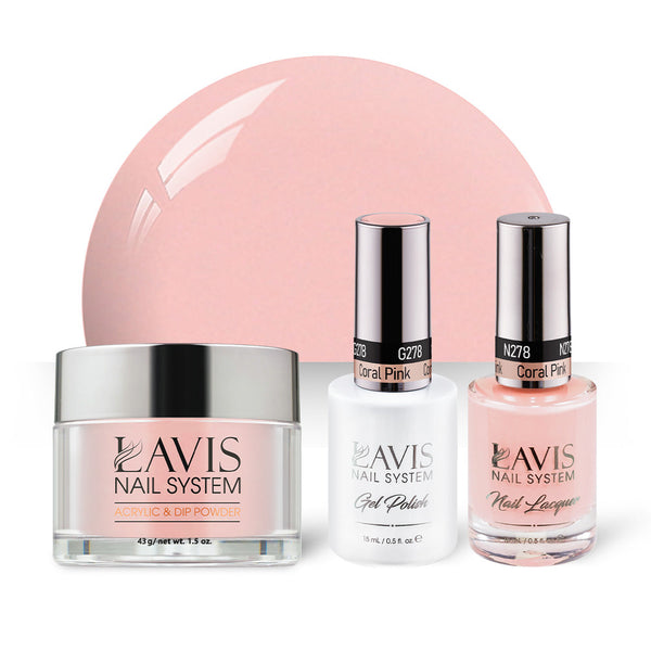 Lavis 3 in 1 Set 48 Colors Winter & Holiday Collection - Acrylic & Dip Powder (1.5oz), Gel & Lacquer Matching + FREE 6 LAVIS 3 in 1 New Colors (277-282) or FREE LAVIS Cat Eye Set 12 Colors (Velvet Ember or Velvet Glow)
