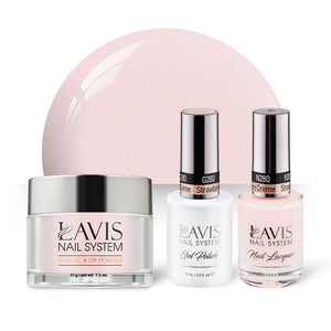 Lavis 3 in 1 Set 48 Colors Winter & Holiday Collection - Acrylic & Dip Powder (1.5oz), Gel & Lacquer Matching + FREE 6 LAVIS 3 in 1 New Colors (277-282) or FREE LAVIS Cat Eye Set 12 Colors (Velvet Ember or Velvet Glow)