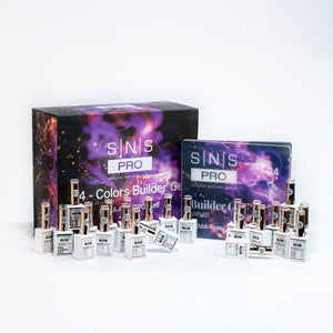 SNS Builder Gel In The Bottle - Set 24 Colors - HEMA & TPO Free - 0.5 oz