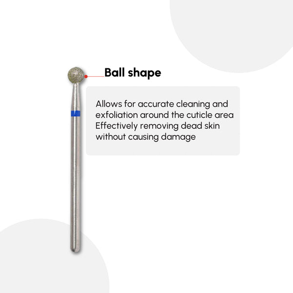 Diamond Cuticle Ball Drill Bit