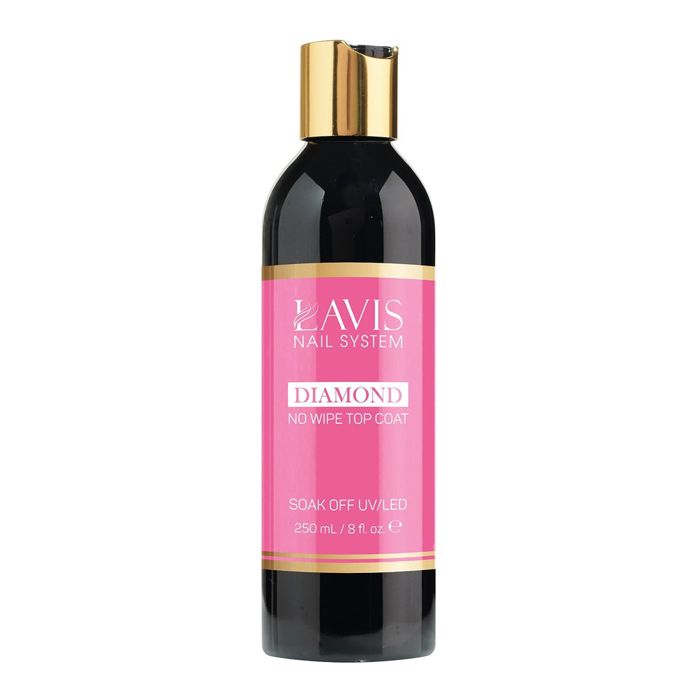 LAVIS Diamond Top Refill 8oz + FREE 5 Diamond Top Gel (15ml/ea)