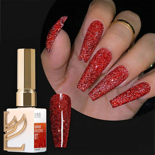 LDS Glitter 07 - Gel Polish 0.5 oz - Diamond Reflective Collection