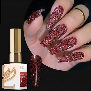 LDS Glitter 12 - Gel Polish 0.5 oz - Diamond Reflective Collection