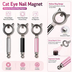 Dual-End Cat Ear Ring Magnet