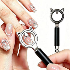 Dual-End Cat Ear Ring Magnet