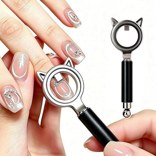 Dual-End Cat Ear Ring Magnet