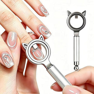 Dual-End Cat Ear Ring Magnet