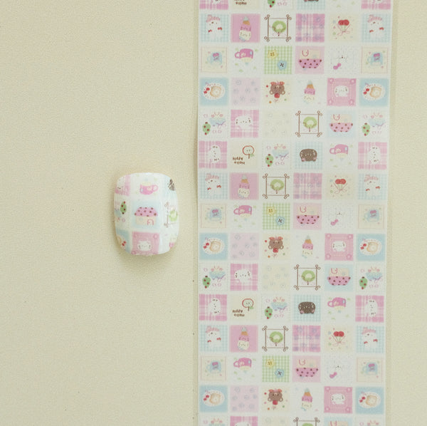 Nail Foil - Spring Flower & Pattern M364