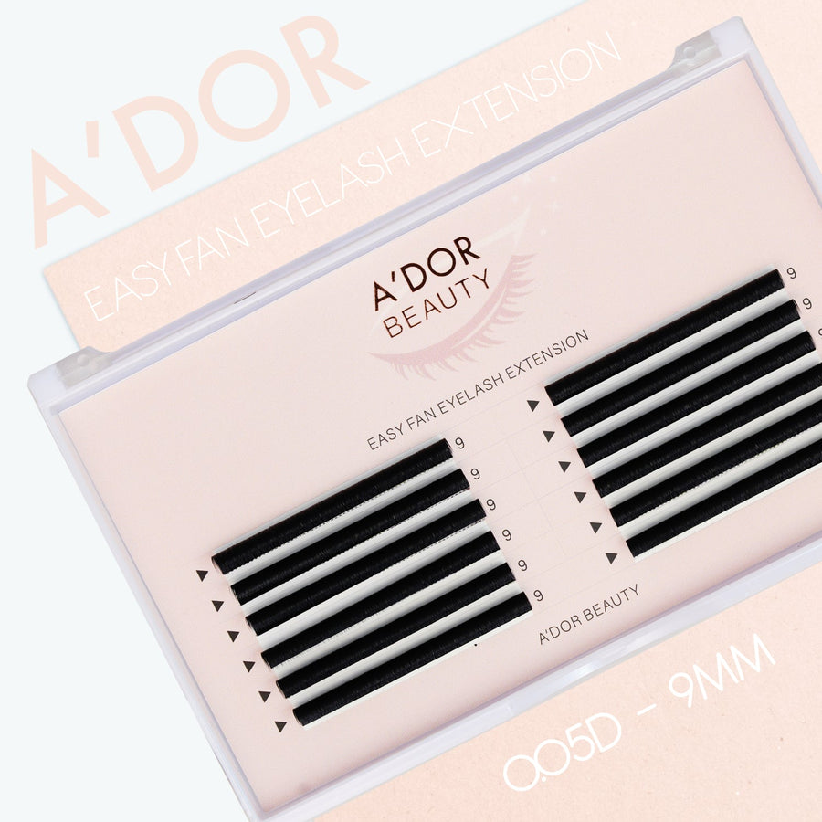 A’dor Beauty Easy Fan Eyelash Extension 00.5D - 9MM