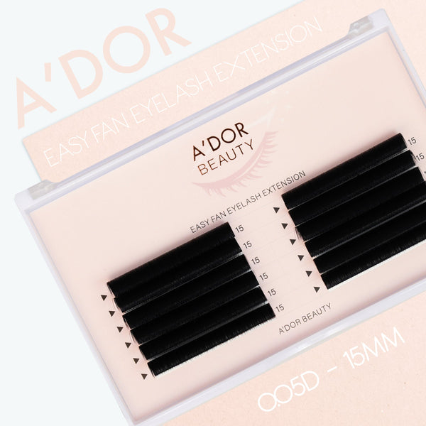 A’dor Beauty Easy Fan Eyelash Extension 00.5D - 15MM