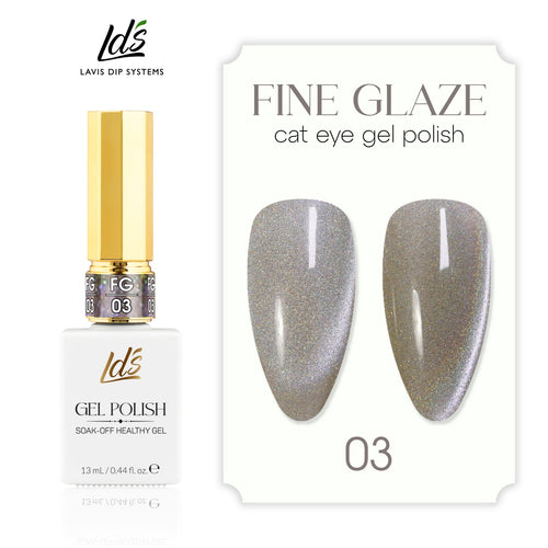 LDS Set 12 Color - Fine Glaze Cat Eye Gel Collection