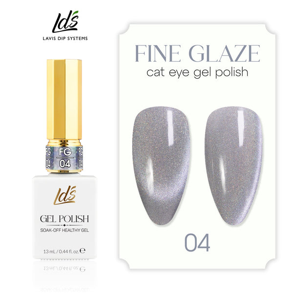 LDS Set 12 Color - Fine Glaze Cat Eye Gel Collection