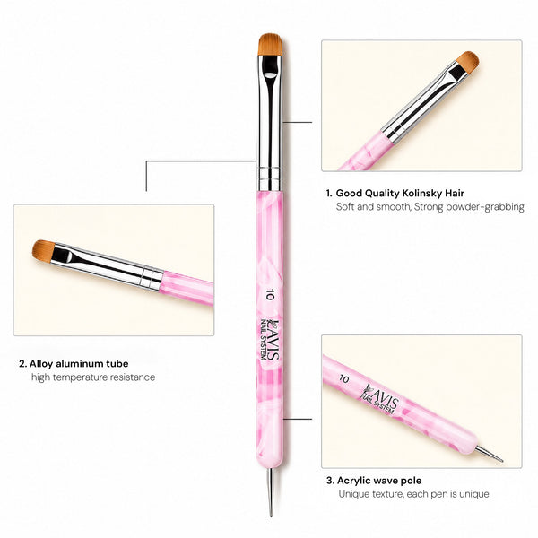 LAVIS French Brush Pink - #10