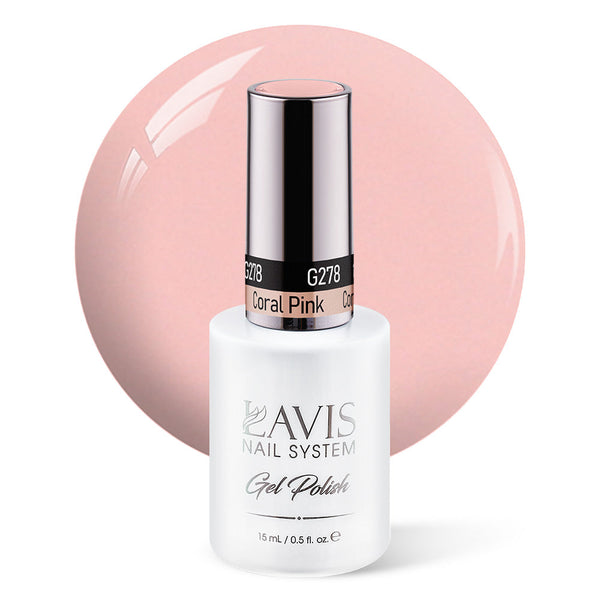 Lavis Gel Polish 278 - Coral Pink