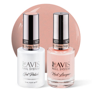 Lavis Gel Nail Polish Duo - 277 Honey Beige