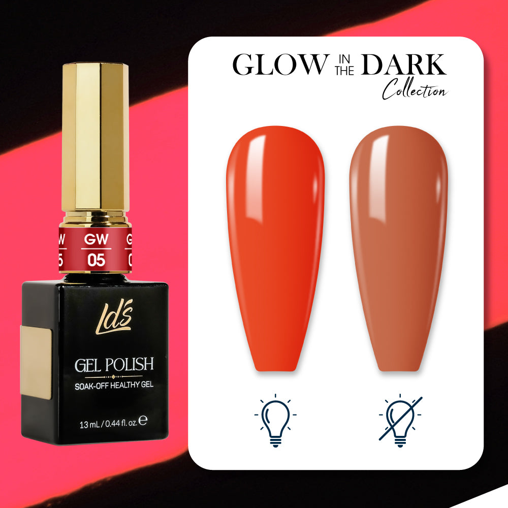 LDS 05 - Gel Polish 0.5 oz - Glow In The Dark Ver 2