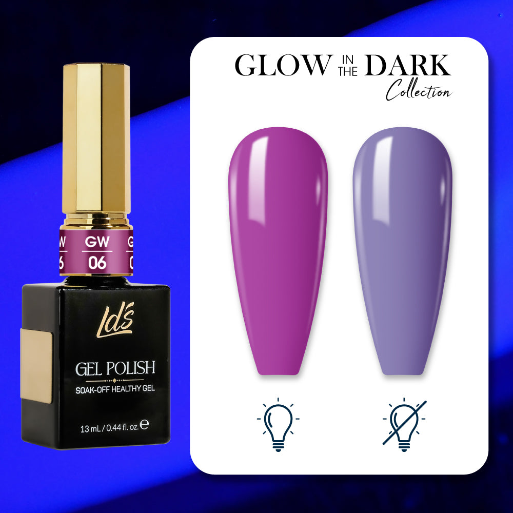 LDS 06 - Gel Polish 0.5 oz - Glow In The Dark Ver 2