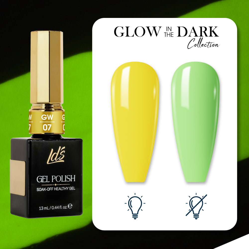 LDS 07 - Gel Polish 0.5 oz - Glow In The Dark Ver 2