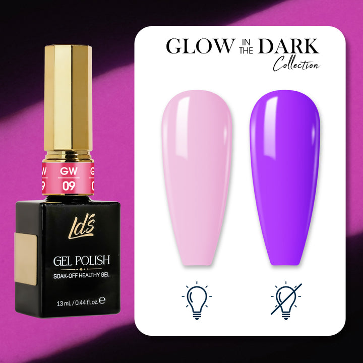 LDS 09 - Gel Polish 0.5 oz - Glow In The Dark Ver 2