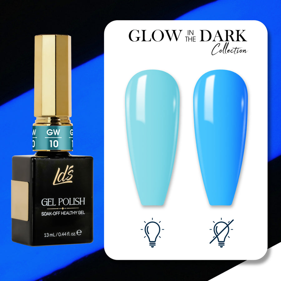 LDS 10 - Gel Polish 0.5 oz - Glow In The Dark Ver 2