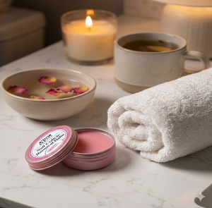 Holiday Gift Bag: A’DOR Nail Cuticle Removal Balm, 1 Mini File, 1 Mini Buffer