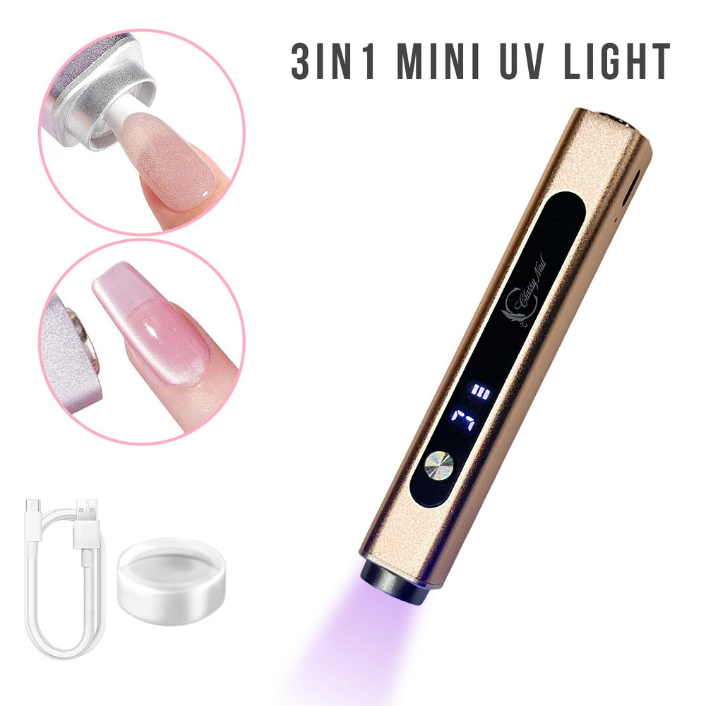 Classy Nail 3in1 Mini UV Light - Gold