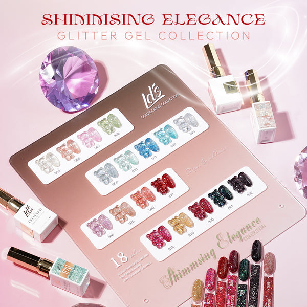 LDS Color Craze Gel Nail Polish - 980 Sultry Seduction - 0.5oz