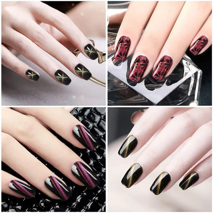  Cat Eye Magnet Nail Art No6 - Checks by OTHER sold by DTK Nail Supply