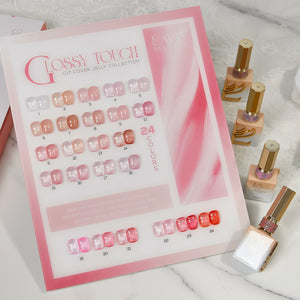 LAVIS C17 - Set 24 - Gel Polish 0.5 oz - Glossy Touch Collection