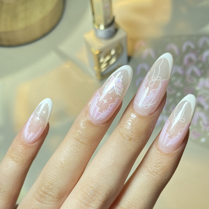 French Lace Nail Sticker