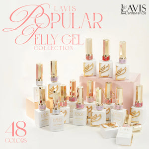 Jelly Gel Polish Colors - Lavis J04-01 - Popular Jelly Collection