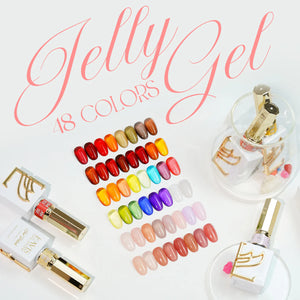 Jelly Gel Polish Colors - Lavis J04-42 - Popular Jelly Collection