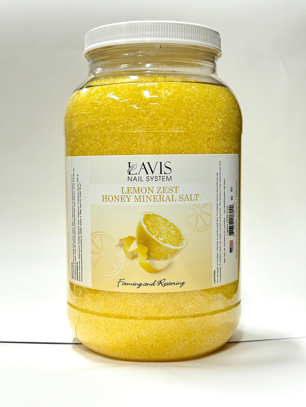 LAVIS - Lemon Zest Honey Mineral Salt - 1 gallon