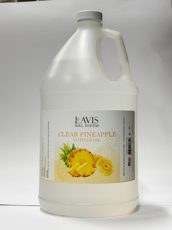 LAVIS - Clear Pineapple - Culticle Oil - 1 gallon